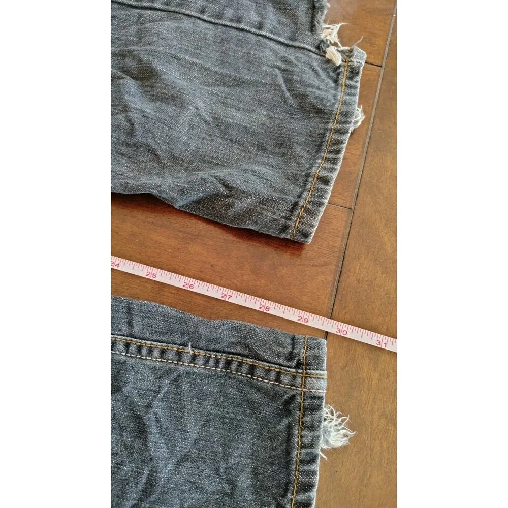 Wrangler 1947 Straight Fit Jean Co Distressed Jeans RN130273 Mens 30x29